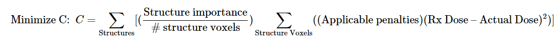 Cost function